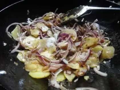 Make Onion chips step 5