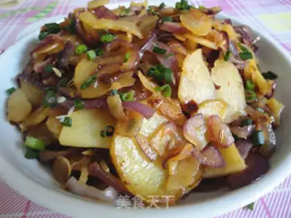 Make Onion chips step 6