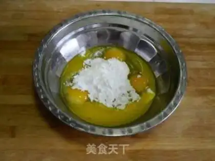 Make Coco walnut cookies step 1