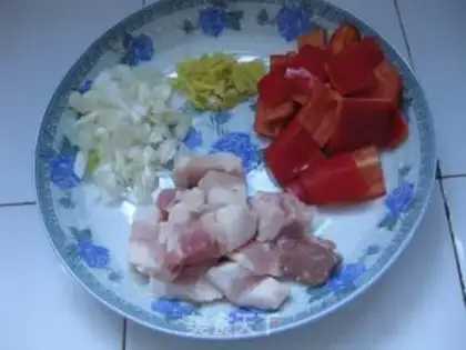 Make Bitter meat step 1