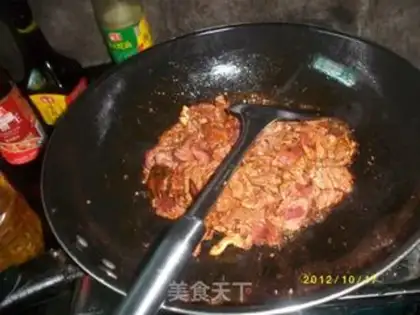 Make Garlic beef step 2