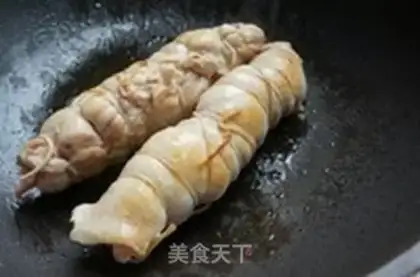 Make Curry chicken lap roll step 4