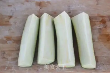 Make Squeeze the eggplant step 1