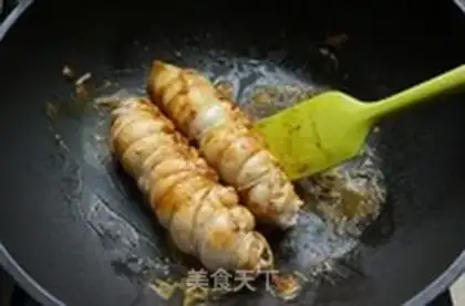 Make Curry chicken lap roll step 6