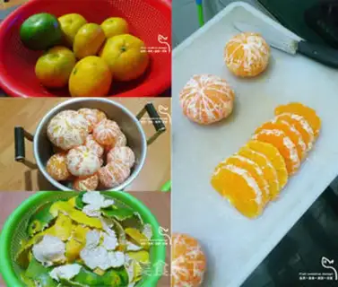 Make Orange jam step 0