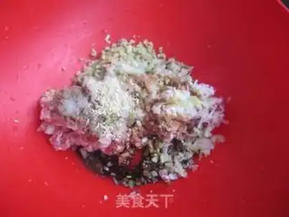 Make Big-headed meat buns step 2