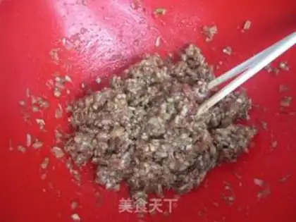 Make Big-headed meat buns step 3