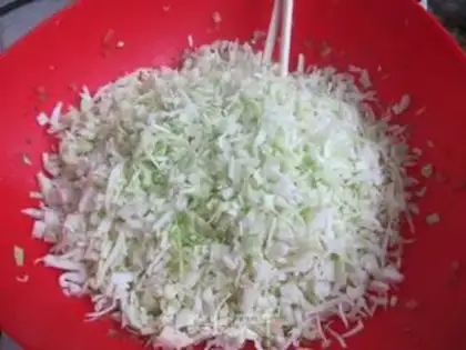 Make Big-headed meat buns step 5