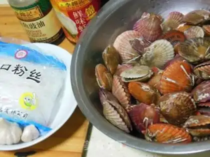 Make Garlic silver scallops step 0