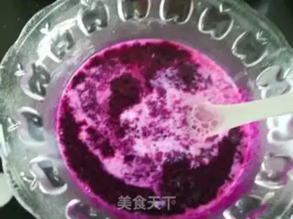 Make Flamingos milk cream step 2