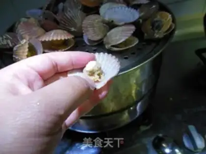Make Garlic silver scallops step 3