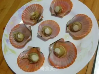 Make Garlic silver scallops step 4