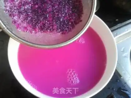 Make Flamingos milk cream step 5