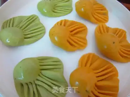 Make Colored buns step 3