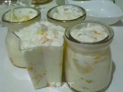 Make Fresh yogurt mousse step 9