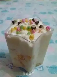 Make Fresh yogurt mousse step 11