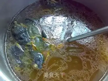 Make The ginseng weed soup step 5