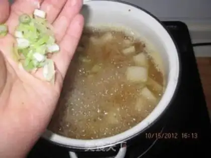 Make Korean tofu soup step 3