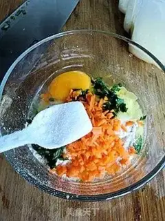 Make Mint eggcake step 3
