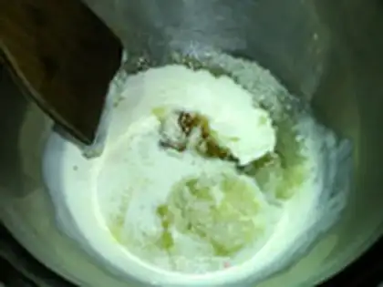 Make Almond milk candy step 3