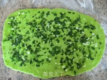 Make Precious jade rolls step 2