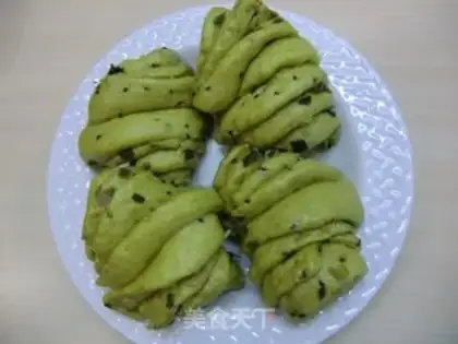 Make Precious jade rolls step 5