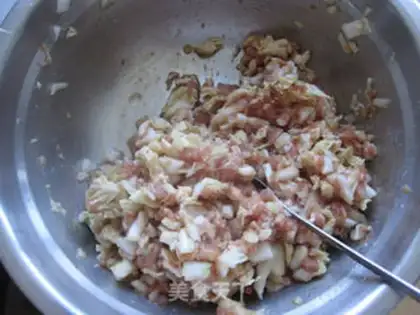 Make Little yellow fish dumplings step 4