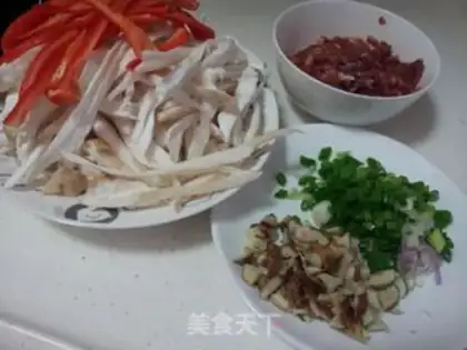 Make Skinny apricot mushrooms step 1