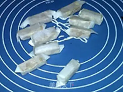 Make Almond milk candy step 14