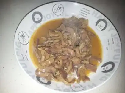 Make Skinny apricot mushrooms step 4