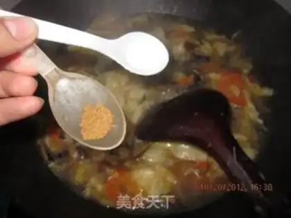 Make Water and ramen step 8