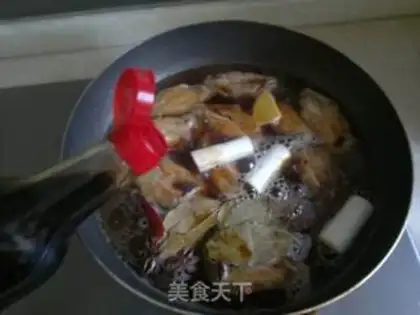 Make Chicken wings of beer sauce step 10