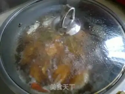Make Chicken wings of beer sauce step 12