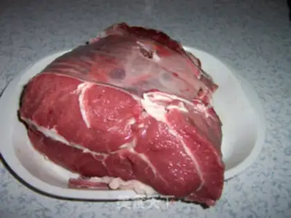 Make The bean sauce with beef step 0