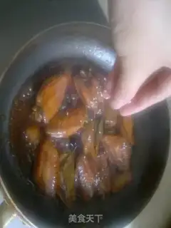 Make Chicken wings of beer sauce step 14