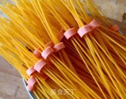 Make Black pepper juice lantern pasta step 3