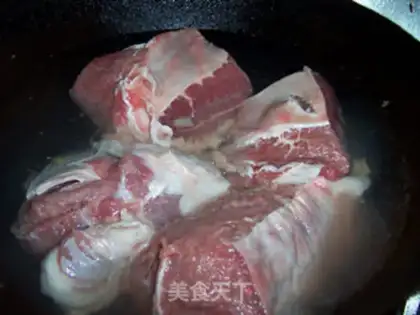 Make The bean sauce with beef step 3