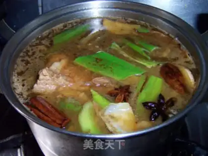 Make The bean sauce with beef step 6