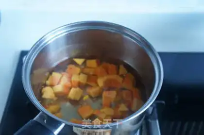 Make ♪ Snow toad and red-tree papaya stew ♪ step 4