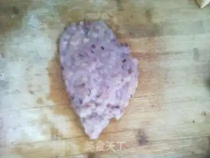 Make Squid dumplings step 1
