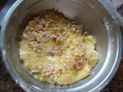 Make Peanut peaches step 4