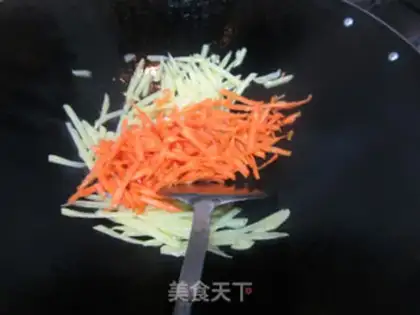 Make Potato carrots step 4