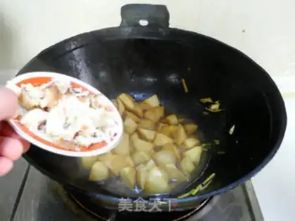 Make Crab almond mushrooms step 8