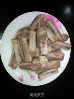 Make Red burn ribs step 0