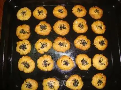 Make Peanut peaches step 7