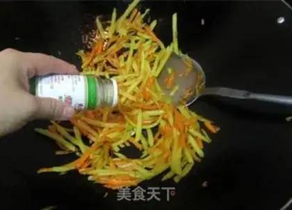 Make Potato carrots step 7