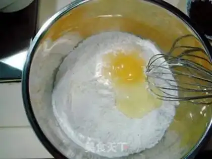 Make Sweet fruit muffins step 1