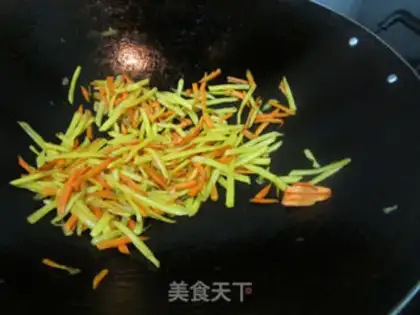 Make Potato carrots step 8