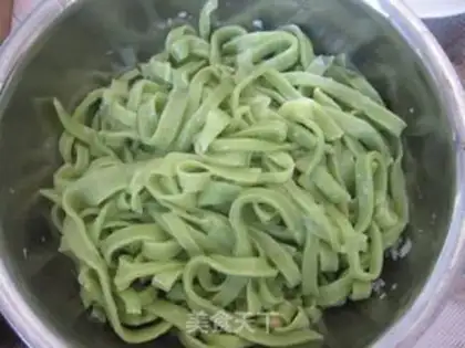 Make Three noodles step 2