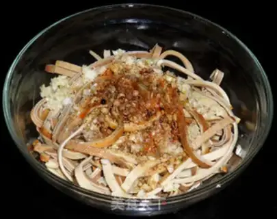 Make My hands are torn with a sour tofu step 4